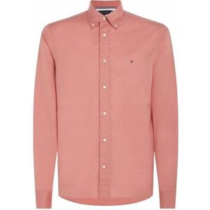 Tommy Hilfiger Herren, Hemden, Flex Poplin Rf Shirt, Rosa, (XL) Tommy Hilfiger Herren, Hemden, Flex Poplin Rf Shirt, Rosa, (XL)