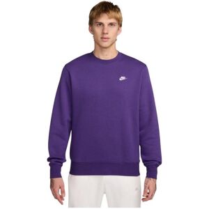 Nike, Herren, Pullover, Herren-Club-Sweatshirt, Violett, (L) Nike, Herren, Pullover, Herren-Club-Sweatshirt, Violett, (L)