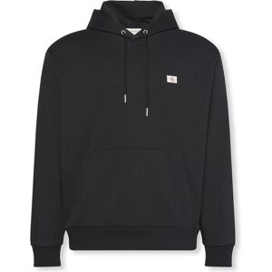 Calvin Klein Jeans, Herren, Pullover, Ls Eu 350terry Badge Hoodie, Schwarz, (L) Calvin Klein Jeans, Herren, Pullover, Ls Eu 350terry Badge Hoodie, Schwarz, (L)