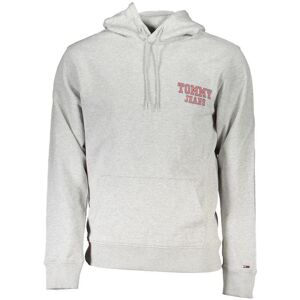 Tommy Hilfiger Herren, Pullover, Grigio Cotton Men's Hoodie, Grau, (M) Tommy Hilfiger Herren, Pullover, Grigio Cotton Men's Hoodie, Grau, (M)