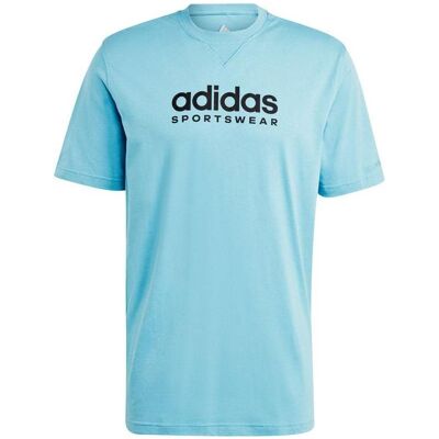 Adidas Herren, Shirts, Alle SZN Grafik-T-Shirts, Blau, (L) Adidas Herren, Shirts, Alle SZN Grafik-T-Shirts, Blau, (L)