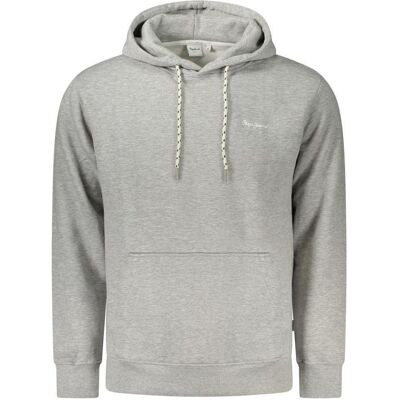 Pepe Jeans, Herren, Pullover, Gray Cotton Men's Sweatshirt, Grau, (XL) Pepe Jeans, Herren, Pullover, Gray Cotton Men's Sweatshirt, Grau, (XL)