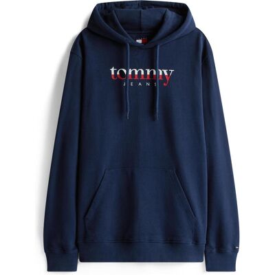 Tommy Jeans, Herren, Pullover, Tjm Reg Dna Hoodie Ext, Blau, (L) Tommy Jeans, Herren, Pullover, Tjm Reg Dna Hoodie Ext, Blau, (L)