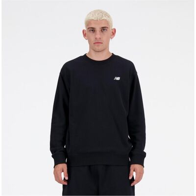 New Balance, Herren, Pullover, Small Logo French Terry Crew, Schwarz, (XL) New Balance, Herren, Pullover, Small Logo French Terry Crew, Schwarz, (XL)