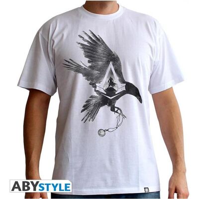 ABYstyle, Herren, Shirts, - Assassin's Creed - Tshirt - Crow - Männer - Weiss (S), Weiss, (S) ABYstyle, Herren, Shirts, - Assassin's Creed - Tshirt - Crow - Männer - Weiss (S), Weiss, (S)