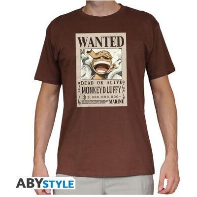 ABYstyle, Herren, Shirts, One Piece Wanted Luffy Männer T-Shirt schwarz L 100% Baumwolle Fan-Merch, Filme, TV-Serien, Schwarz, (L) ABYstyle, Herren, Shirts, One Piece Wanted Luffy Männer T-Shirt schwarz L 100% Baumwolle Fan-Merch, Filme, TV-Serien, Schwarz, (L)