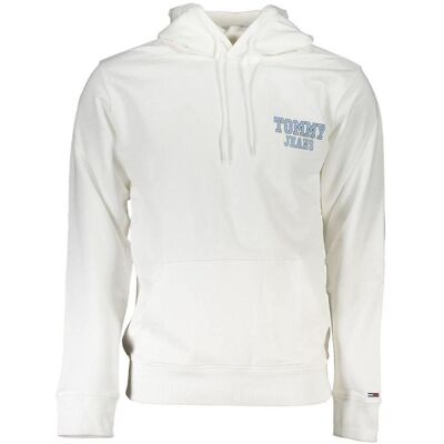 Tommy Hilfiger Herren, Pullover, Bianco Cotton Men's Sweatshirt, Weiss, (XXL) Tommy Hilfiger Herren, Pullover, Bianco Cotton Men's Sweatshirt, Weiss, (XXL)