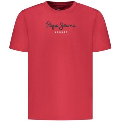Pepe Jeans, Herren, Shirts, Eggo, Rot, Mehrfarbig, (M) Pepe Jeans, Herren, Shirts, Eggo, Rot, Mehrfarbig, (M)
