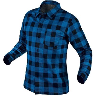 Neo, Hemden, Flanellhemd, Marineblau, Grösse L, Blau, (L) Neo, Hemden, Flanellhemd, Marineblau, Grösse L, Blau, (L)