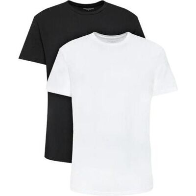 Tommy Hilfiger Herren, Shirts, Herren T-Shirt 2er-Pack, Schwarz, (XL) Tommy Hilfiger Herren, Shirts, Herren T-Shirt 2er-Pack, Schwarz, (XL)