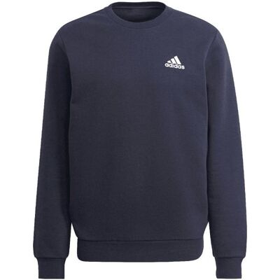 Adidas Herren, Pullover, Essentials Fleece-Sweatshirt, Blau, (M) Adidas Herren, Pullover, Essentials Fleece-Sweatshirt, Blau, (M)