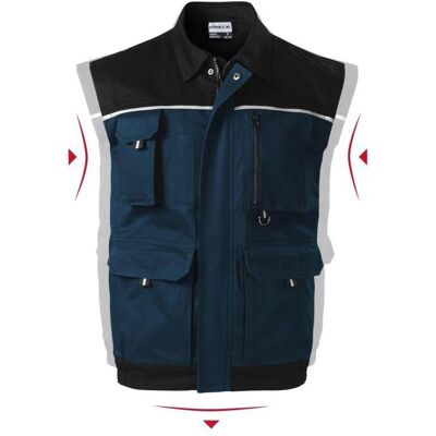 Rimeck, Herren, Westen, Woody M MLI-W5202 Navy Blue Vest, Blau, (56) Rimeck, Herren, Westen, Woody M MLI-W5202 Navy Blue Vest, Blau, (56)