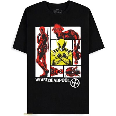 Difuzed, Herren, Shirts, Deadpool - We Are - Men's Short Sleeved T-shirt - M, Schwarz, (M) Difuzed, Herren, Shirts, Deadpool - We Are - Men's Short Sleeved T-shirt - M, Schwarz, (M)