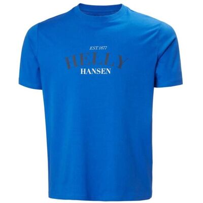 Helly Hansen, Herren, Sportshirt, T-Shirt Men Core Graphic T 2.0 Cobalt 2.0 Size L (L), Blau, L Helly Hansen, Herren, Sportshirt, T-Shirt Men Core Graphic T 2.0 Cobalt 2.0 Size L (L), Blau, L