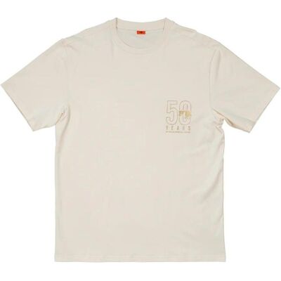 Fox, Herren, Shirts, Anniversary T-Shirt, cream, S, Weiss, Beige, (S) Fox, Herren, Shirts, Anniversary T-Shirt, cream, S, Weiss, Beige, (S)