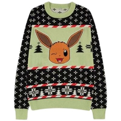 Difuzed, Herren, Pullover, Pokemon - Evoli - L Grosse, Mehrfarbig, (L) Difuzed, Herren, Pullover, Pokemon - Evoli - L Grosse, Mehrfarbig, (L)