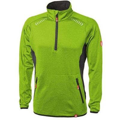 Magni, Herren, Pullover, Tech-Fleecepullover lime/schwarz meliert Gr. S Fortis Elements, Grün, Mehrfarbig, Schwarz, (S) Magni, Herren, Pullover, Tech-Fleecepullover lime/schwarz meliert Gr. S Fortis Elements, Grün, Mehrfarbig, Schwarz, (S)