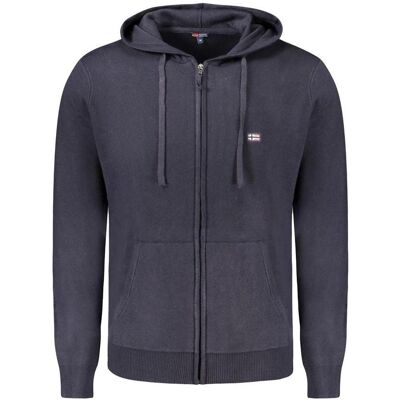 Norway 1963, Herren, Pullover, Grigio Poliammide Men Cardigan, Blau, (3XL) Norway 1963, Herren, Pullover, Grigio Poliammide Men Cardigan, Blau, (3XL)