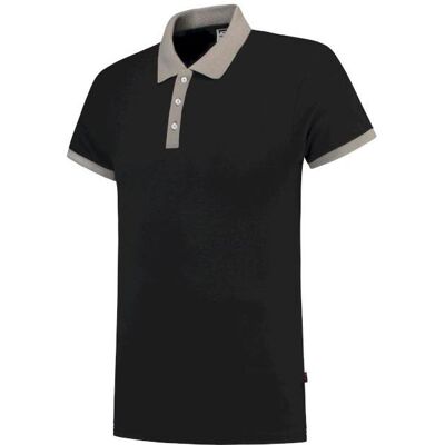 Tricorp, Arbeitsoberteil, 201002BlackGrey5XL Poloshirt Bicolor Slim Fit (5XL) Tricorp, Arbeitsoberteil, 201002BlackGrey5XL Poloshirt Bicolor Slim Fit (5XL)
