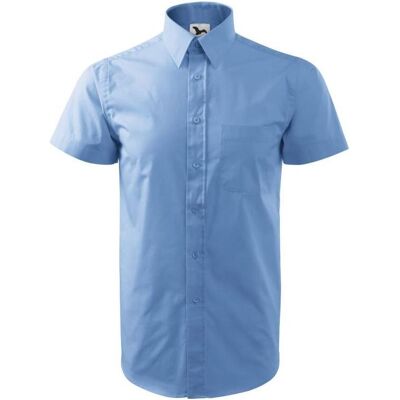 Malfini, Herren, Hemden, Chic M MLI-20715 shirt blue, Blau, (M) Malfini, Herren, Hemden, Chic M MLI-20715 shirt blue, Blau, (M)