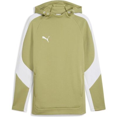 Puma Herren, Pullover, teamEVOSTRIPE Hoody, Grün, (XL) Puma Herren, Pullover, teamEVOSTRIPE Hoody, Grün, (XL)