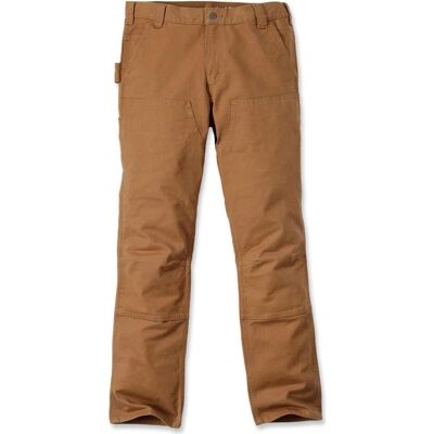 Carhartt, Arbeitshose, STRETCH DUCK DOUBLE FRONT BROWN Gr.W34/L30 (W34/L30) Carhartt, Arbeitshose, STRETCH DUCK DOUBLE FRONT BROWN Gr.W34/L30 (W34/L30)
