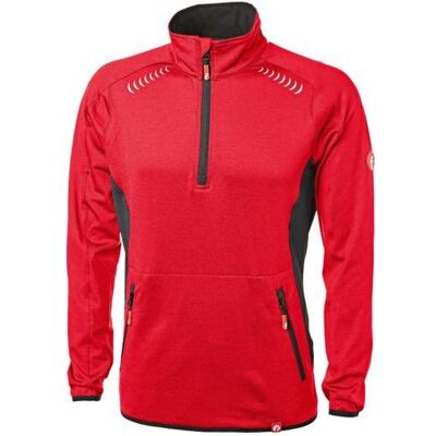 Magni, Herren, Pullover, Tech-Fleecepullover rot/schwarz meliert Gr. 2XL Fortis Elements, Rot, Mehrfarbig, Schwarz, Grau, (XXL) Magni, Herren, Pullover, Tech-Fleecepullover rot/schwarz meliert Gr. 2XL Fortis Elements, Rot, Mehrfarbig, Schwarz, Grau, (XXL)