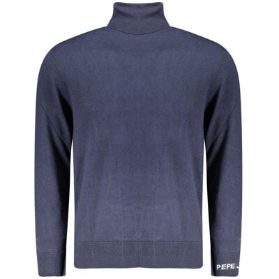 Pepe Jeans, Herren, Pullover, Blue Cotton Men Sweater Turtleneck, Blau, (XXL) Pepe Jeans, Herren, Pullover, Blue Cotton Men Sweater Turtleneck, Blau, (XXL)