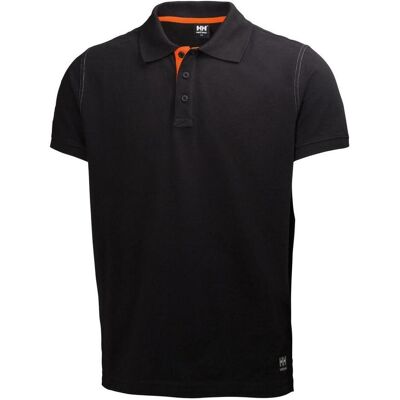 Helly Hansen, Herren, Shirts, Polo-Shirt Oxford, Gr. L, schwarz, Schwarz, (L) Helly Hansen, Herren, Shirts, Polo-Shirt Oxford, Gr. L, schwarz, Schwarz, (L)