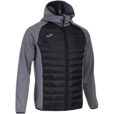 Joma, Herren, Pullover, Berna III Softshell-Hoodie für Herren, Mehrfarbig, Schwarz, Grau, (S) Joma, Herren, Pullover, Berna III Softshell-Hoodie für Herren, Mehrfarbig, Schwarz, Grau, (S)