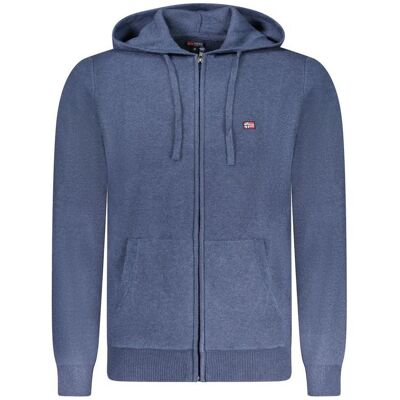 Norway 1963, Herren, Pullover, Blu Poliammide Male Cardigan, Blau, (3XL) Norway 1963, Herren, Pullover, Blu Poliammide Male Cardigan, Blau, (3XL)