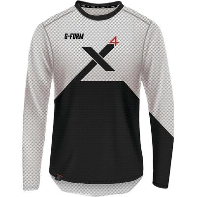 G-Form, Unisex, Hemden, Langarmshirt PRO-X 4 White/Black GR. S, Weiss, Schwarz, (S) G-Form, Unisex, Hemden, Langarmshirt PRO-X 4 White/Black GR. S, Weiss, Schwarz, (S)