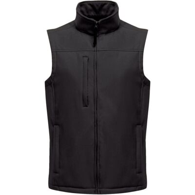 Regatta, Herren, Westen, Flux Softshell Bodywarmer, Schwarz, (6XL) Regatta, Herren, Westen, Flux Softshell Bodywarmer, Schwarz, (6XL)