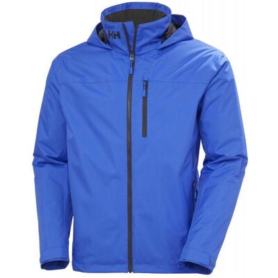 Helly Hansen, Herren, Outdoorjacken, Crew Hooded Midlayer Jacket 2 (L), Blau, L Helly Hansen, Herren, Outdoorjacken, Crew Hooded Midlayer Jacket 2 (L), Blau, L