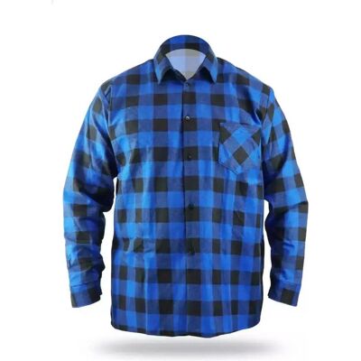 Dedra, Herren, Hemden, Flanellhemd Blau, Grösse XXL, 100 % Baumwolle, Blau, (XXL) Dedra, Herren, Hemden, Flanellhemd Blau, Grösse XXL, 100 % Baumwolle, Blau, (XXL)