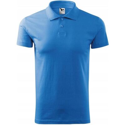 Malfini, Herren, Shirts, Poloshirt Single Jersey, Blau, (XL) Malfini, Herren, Shirts, Poloshirt Single Jersey, Blau, (XL)