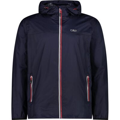 CMP Campagnolo, Herren, Regenjacken, Ripstop Fix Hoodie Jacke, Blau, (L) CMP Campagnolo, Herren, Regenjacken, Ripstop Fix Hoodie Jacke, Blau, (L)