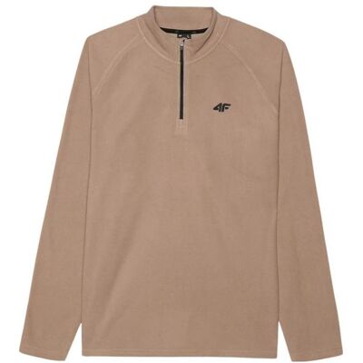4F, Herren, Pullover, Fleece-Sweatshirt, Beige, (XXL) 4F, Herren, Pullover, Fleece-Sweatshirt, Beige, (XXL)