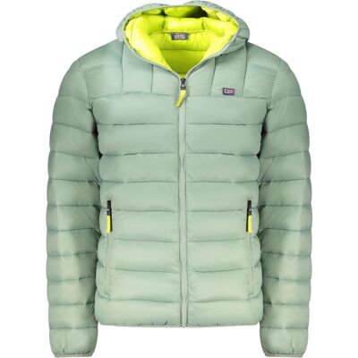 Norway 1963, Herren, Winterjacken, Green Polyamide Men Jacket, Grün, (XL) Norway 1963, Herren, Winterjacken, Green Polyamide Men Jacket, Grün, (XL)
