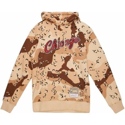 Mitchell & Ness Chicago Bulls Camouflage Kapuzenpullover - Hoodie Mitchell & Ness Chicago Bulls Camouflage Kapuzenpullover - Hoodie
