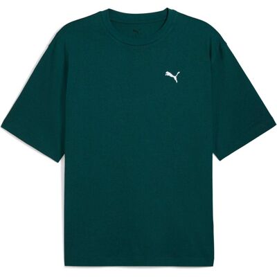 Puma Herren, Shirts, WARDROBE ESS Boxy Tee, Grün, (XS) Puma Herren, Shirts, WARDROBE ESS Boxy Tee, Grün, (XS)