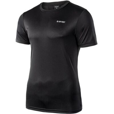 Hi-Tec, Herren, Hemden, Sibic T-Shirt, Schwarz, (L) Hi-Tec, Herren, Hemden, Sibic T-Shirt, Schwarz, (L)
