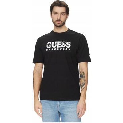 Guess Herren, Shirts, Herren T-Shirt Logo Tee Schwarz, Schwarz, (XL) Guess Herren, Shirts, Herren T-Shirt Logo Tee Schwarz, Schwarz, (XL)