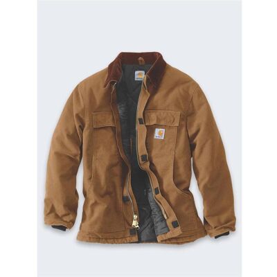 Carhartt, Arbeitsjacke, Firm Duck Traditional Brown Jacket (S) Carhartt, Arbeitsjacke, Firm Duck Traditional Brown Jacket (S)