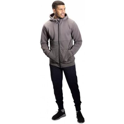 Bauer, Herren, Pullover, Flc 3D Full Zip Sr Herren Sweatshirt, Grau, Silber, (S) Bauer, Herren, Pullover, Flc 3D Full Zip Sr Herren Sweatshirt, Grau, Silber, (S)