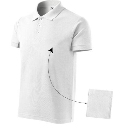 Adler, Herren, Shirts, Cotton M MLI-21200 Polo Shirt, Weiss, (M) Adler, Herren, Shirts, Cotton M MLI-21200 Polo Shirt, Weiss, (M)