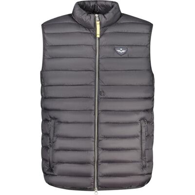 Armata di Mare, Herren, Westen, Schwarze Polyamid-Weste für Herren, Schwarz, (XXL) Armata di Mare, Herren, Westen, Schwarze Polyamid-Weste für Herren, Schwarz, (XXL)