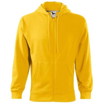 Malfini, Herren, Pullover, Trendy Zipper M MLI-41004 sweatshirt, Gelb, (XL) Malfini, Herren, Pullover, Trendy Zipper M MLI-41004 sweatshirt, Gelb, (XL)