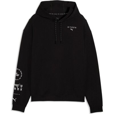 Puma Herren, Pullover, M X Hyrox Cloudspun Hoodie, Schwarz, (M) Puma Herren, Pullover, M X Hyrox Cloudspun Hoodie, Schwarz, (M)