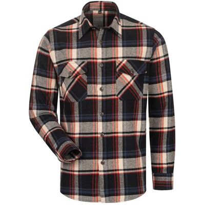 Craftland, Herren, Hemden, Flanellhemd TURRELL Grösse M schwarz/marine/beige/rot kariert, Mehrfarbig, Beige, Blau, Rot, Schwarz, (M) Craftland, Herren, Hemden, Flanellhemd TURRELL Grösse M schwarz/marine/beige/rot kariert, Mehrfarbig, Beige, Blau, Rot, Schwarz, (M)